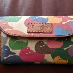 Dooney and Burke Wallet/checkbook like new